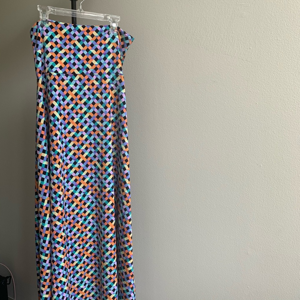 LuLaRoe Multicolor "X" Maxi Skirt